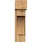 Ekena Millwork Westlake Block Rough Sawn Bracket w/ Offset Brace, Western Red Cedar, 8"W x 26"D x 30"H BKT0806X26X30WTL05RWR - alternate 2